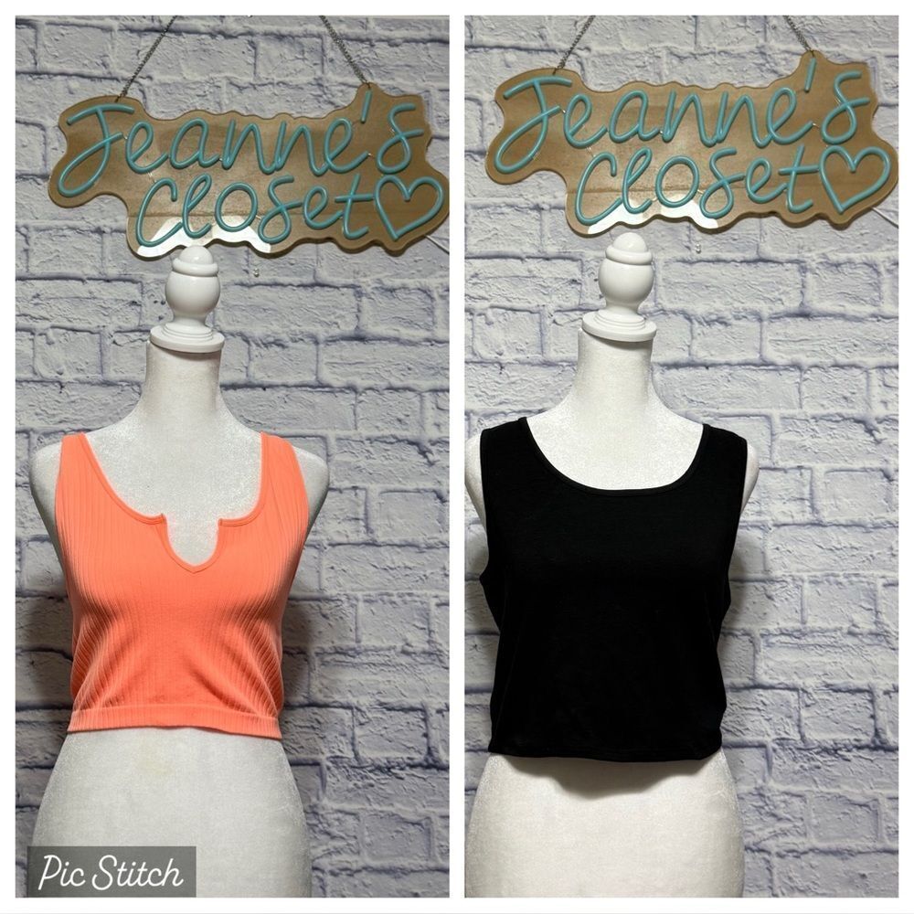 Bundle of 2 zenana tanks size L new without tags